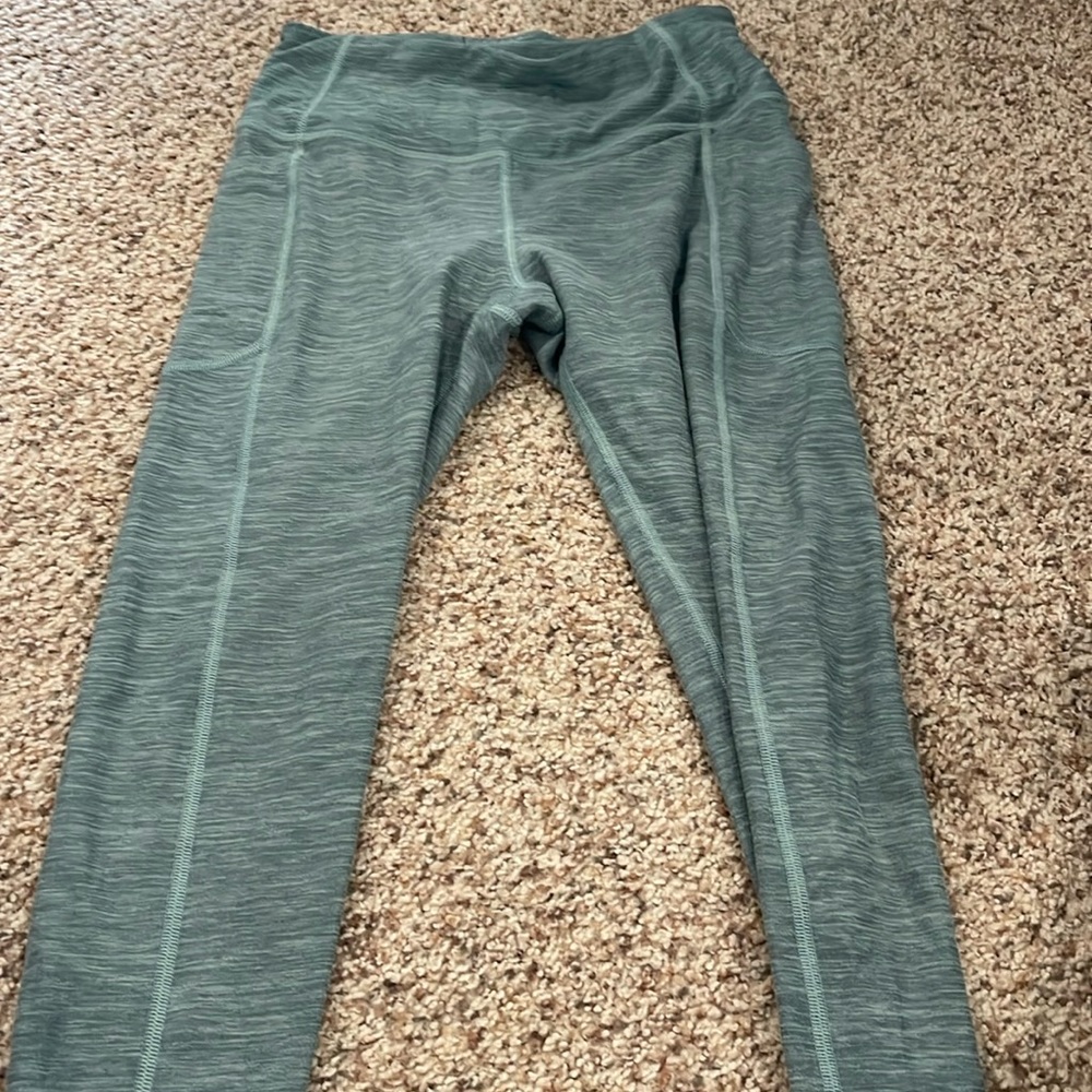VS Women’s Leggings. Green in color. Soft mint/heather green